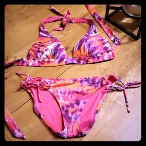 VS Swim tie dye bikini